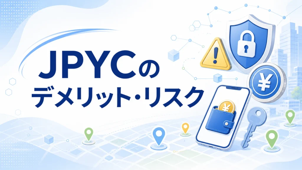 JPYCのデメリット・リスク