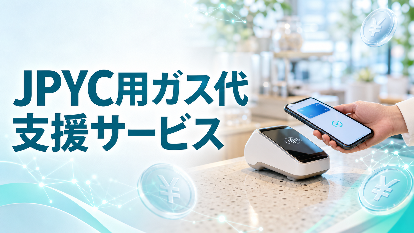 JPYC用ガス代支援サービス
